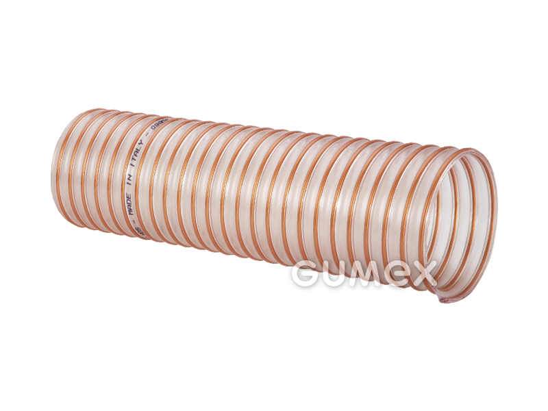 VULCANO PU HDS 15 ESTERE, 50mm, -0,9bar, PU Ester-Basis, -40°C/+90°C, transparent, 